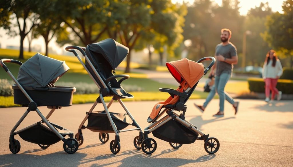 Porównanie modeli wózków dziecięcych