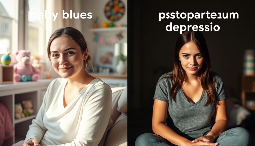 porównanie baby blues z depresją poporodową porównanie baby blues z depresją poporodową