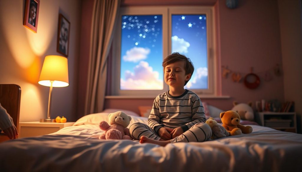 techniki relaksacyjne dla dziecka przy lęku przed ciemnością